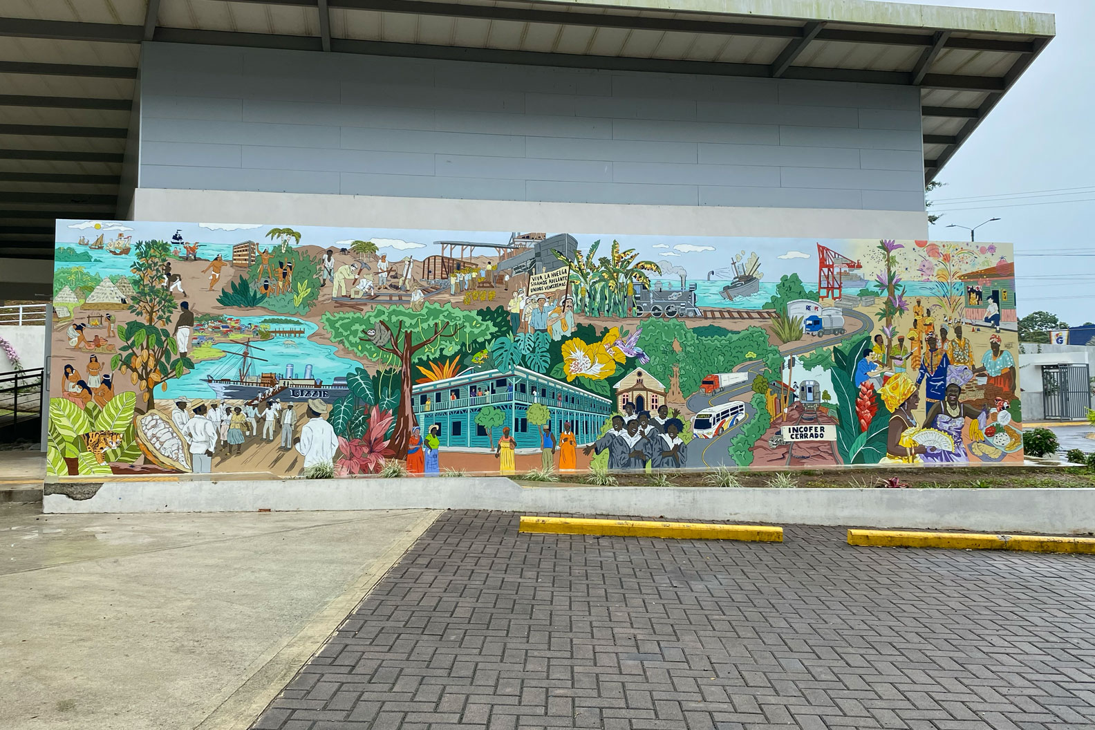 Mural Historia del Caribe